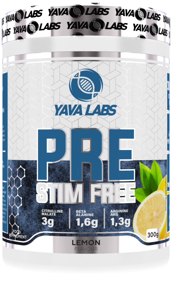 Przedtreningówka Pre Workout Stim Free dla sportowców - Yava Labs 300g - obrazek 3