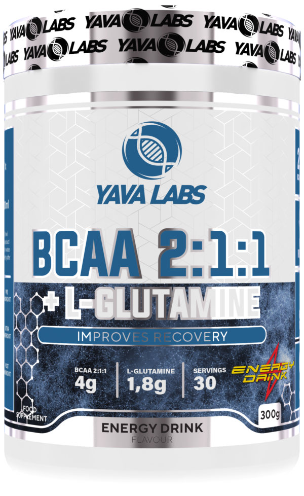 Bcaa 2:1:1 + L-Glutamina 300g - aminokwasy dla sportowców - obrazek 9
